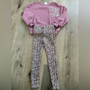 Zara Toddler Girls Matching Set